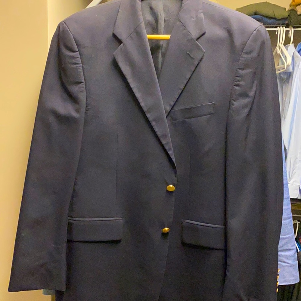 A Navy Chaps sports jacket